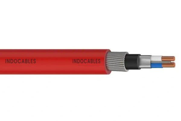 FP-5 Two Core copper, XLPE Insulation, Ovrl Screened,PVC inner sheathed, armoured
