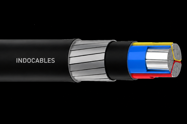 LV-16 3 Core Aluminium Flat Strip Armoured Cable
