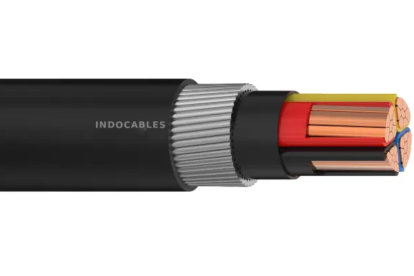 LV-23 3.5 Core Flat Strip Armoured Copper Cable