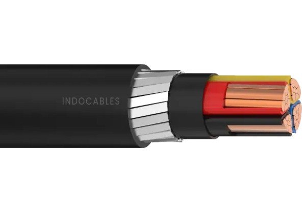 LV-29 3.5 Core Steel Flat Strip Armoured Copper Cable