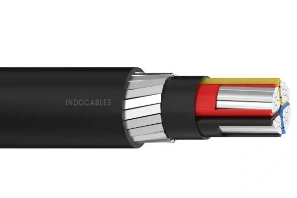 LV-38 3.5 Core Steel Strip Armoured Aluminium Cable