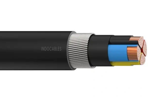 LV-44 4 Core Steel Round Wire Armoured Copper Cable